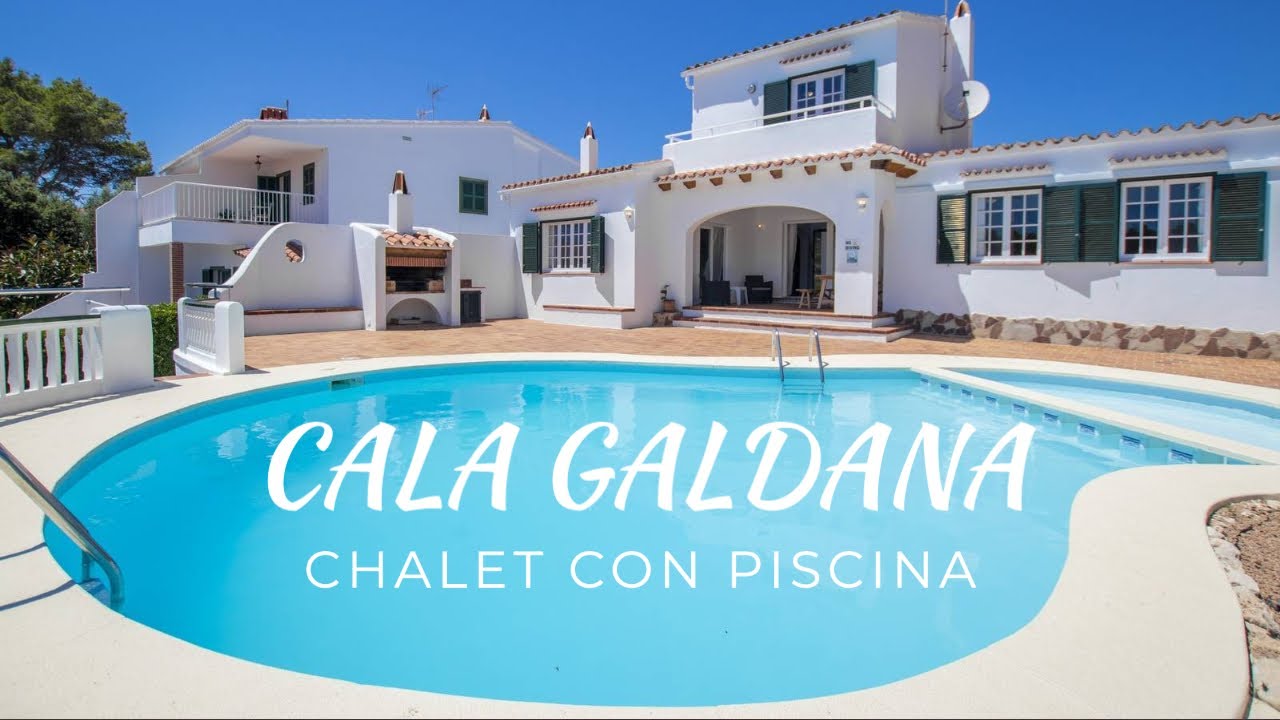 AMPLIO CHALET en CALA GALDANA [MENORCA] Ref.35135