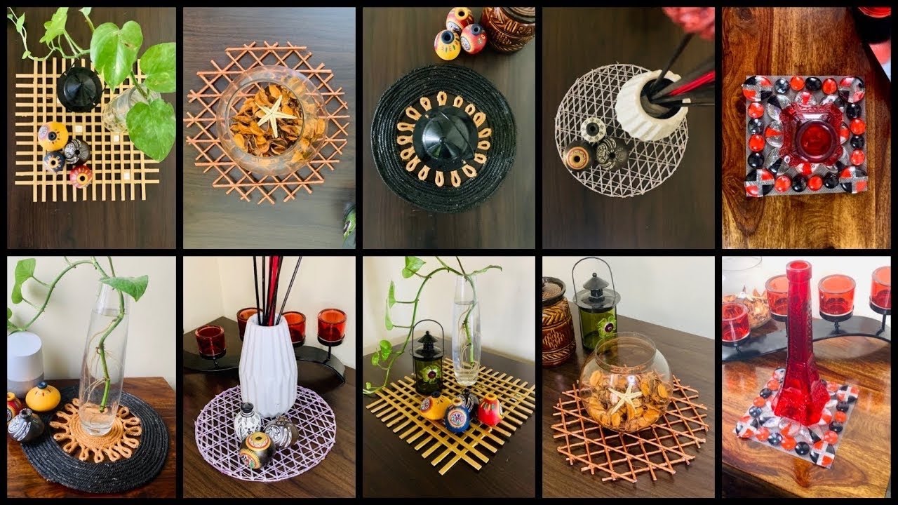 5 Handmade Placemat Ideas for your home decor|gadac diy|Room Decor |Home Decorating Ideas
