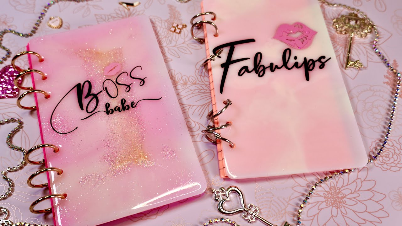 How To Make Resin Bookcover | Add Vinyl to Resin using Cricut Joy