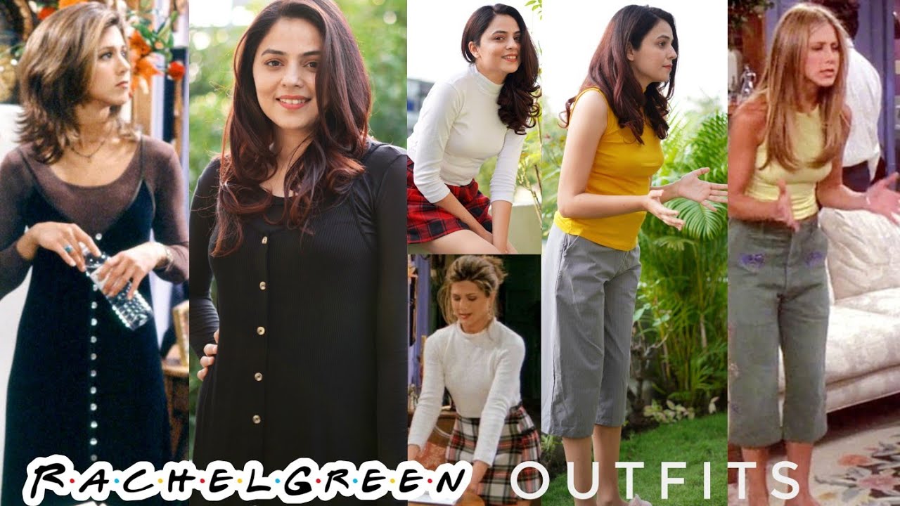 Recreating Rachel Green's Outfits | Friends lookbook | F.R.I.E.N.D.S Fashion ❤️| Vanya Mishra |
