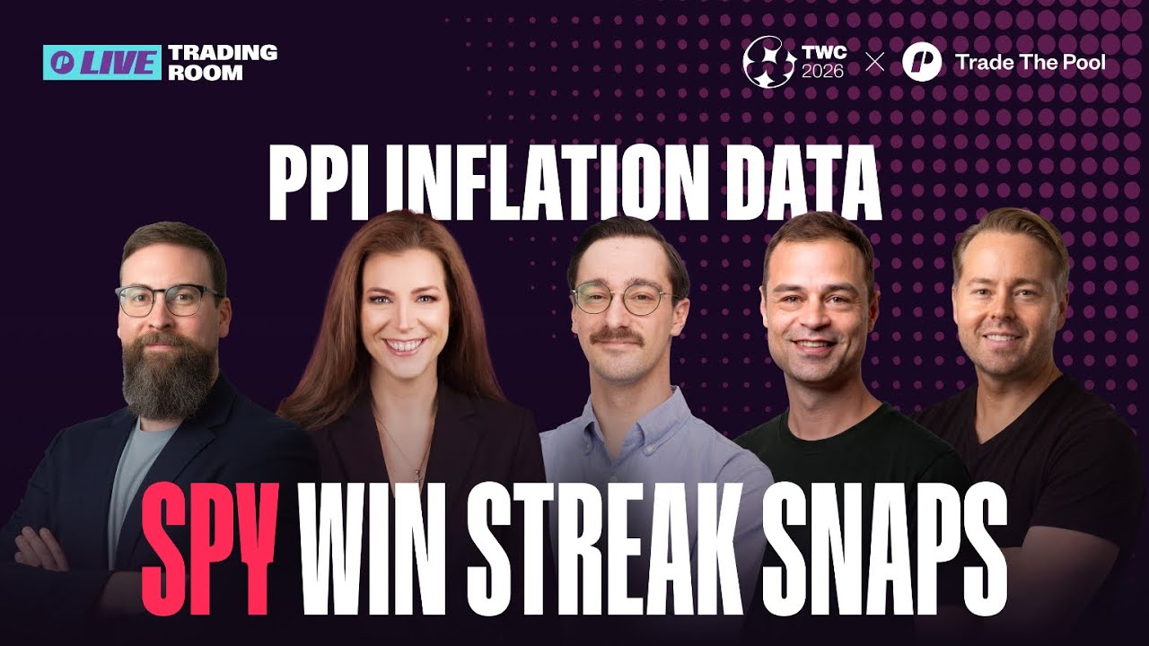 Live Trading: PPI Inflation Data! SpaceX IPO Tomorrow 🚀 SPY Win Streak Snaps | ADBE Earnings