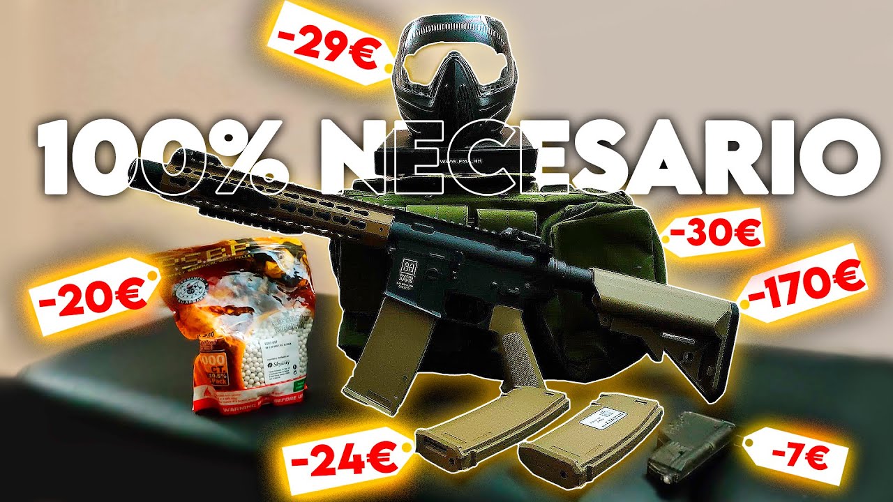 AIRSOFT &iquest;QUE NECESITAS PARA EMPEZAR? #1