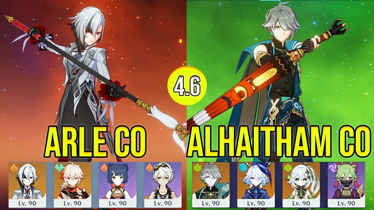 [F2P] Arlecchino C0 & Alhaitham C0 | Spiral Abyss floor 12 | Genshin Impact