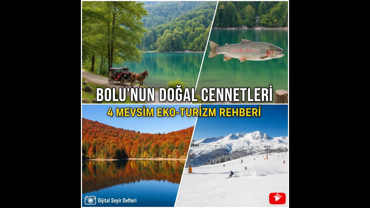 Bolu'nun Doğal Cennetleri: Abant, Yedigöller ve Kartalkaya’da 4 Mevsim Eko-Turizm Rehberi