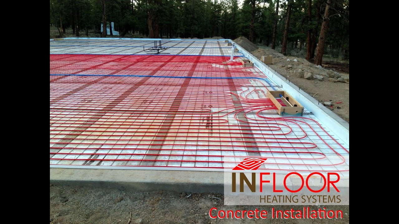 Hydronic Radiant Heating - Concrete Application