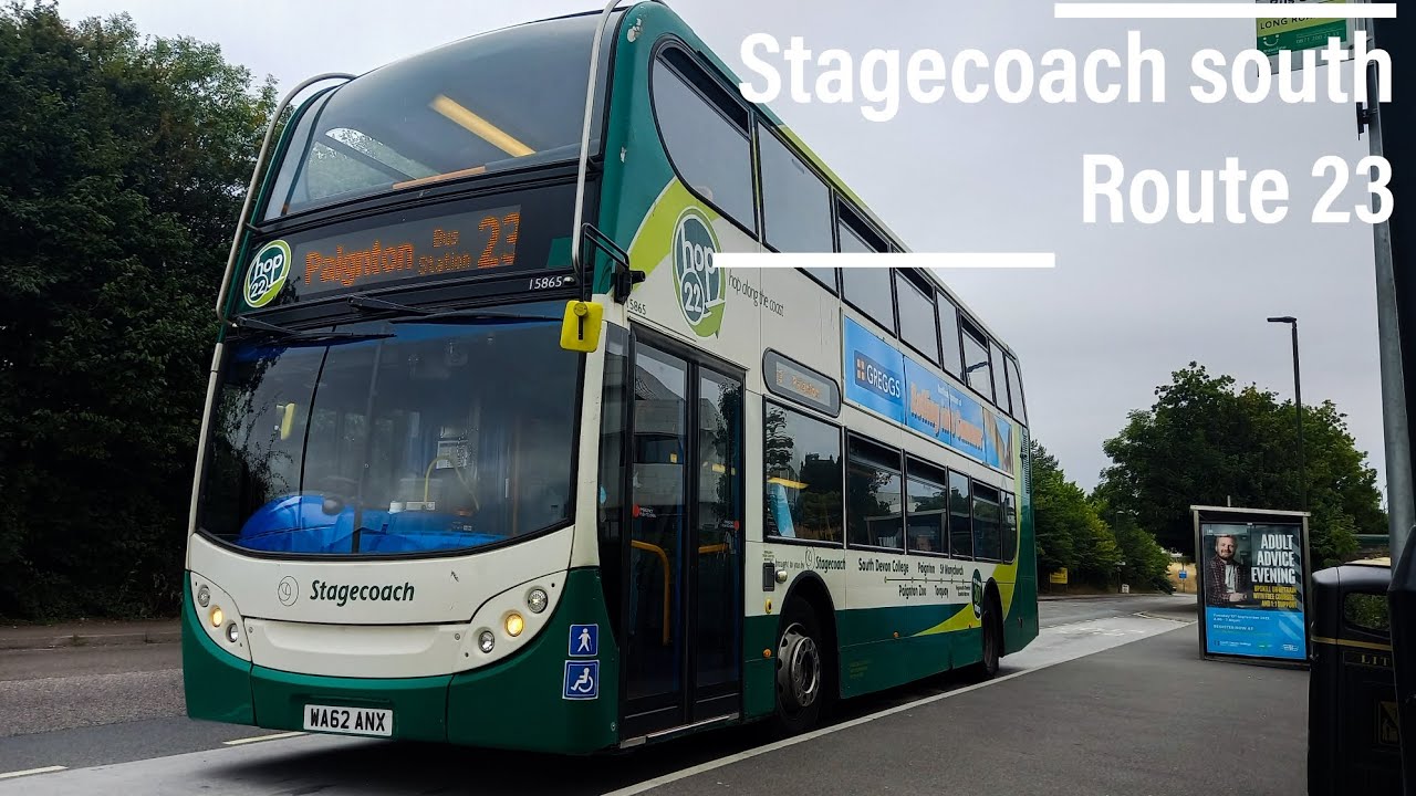 Stagecoach South West Route 23 Timelapse