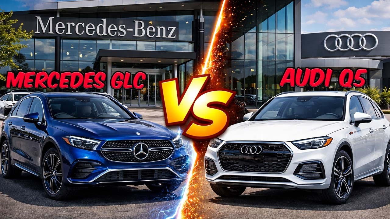 Решающее противостояние: Mercedes GLC против Audi Q5