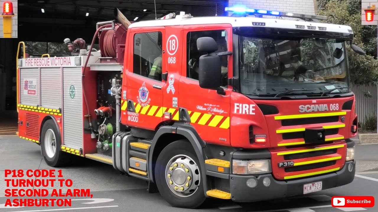 *TONES ARE BACK* FRV // Pumper 18 (Hawthorn) - Code 1 Turnout | Second Alarm House Fire, Ashburton