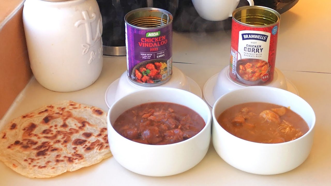 Discombobulated Review | ASDA Chicken Vindaloo Vs ALDI Hot Chicken Curry | Food Review