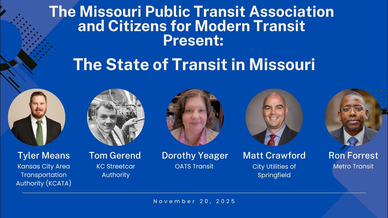 MPTA & CMT Present: The State of Transit in Missouri
