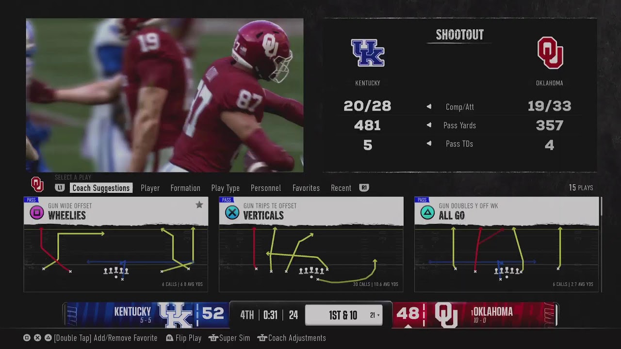 Gamerkid75 is live on Oklahoma sooners dynasty 2027 season