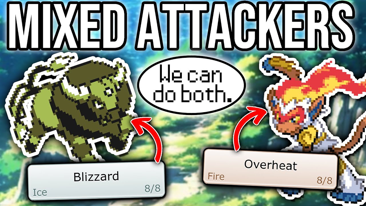 Mixed Attackers in Competitive Pokemon.