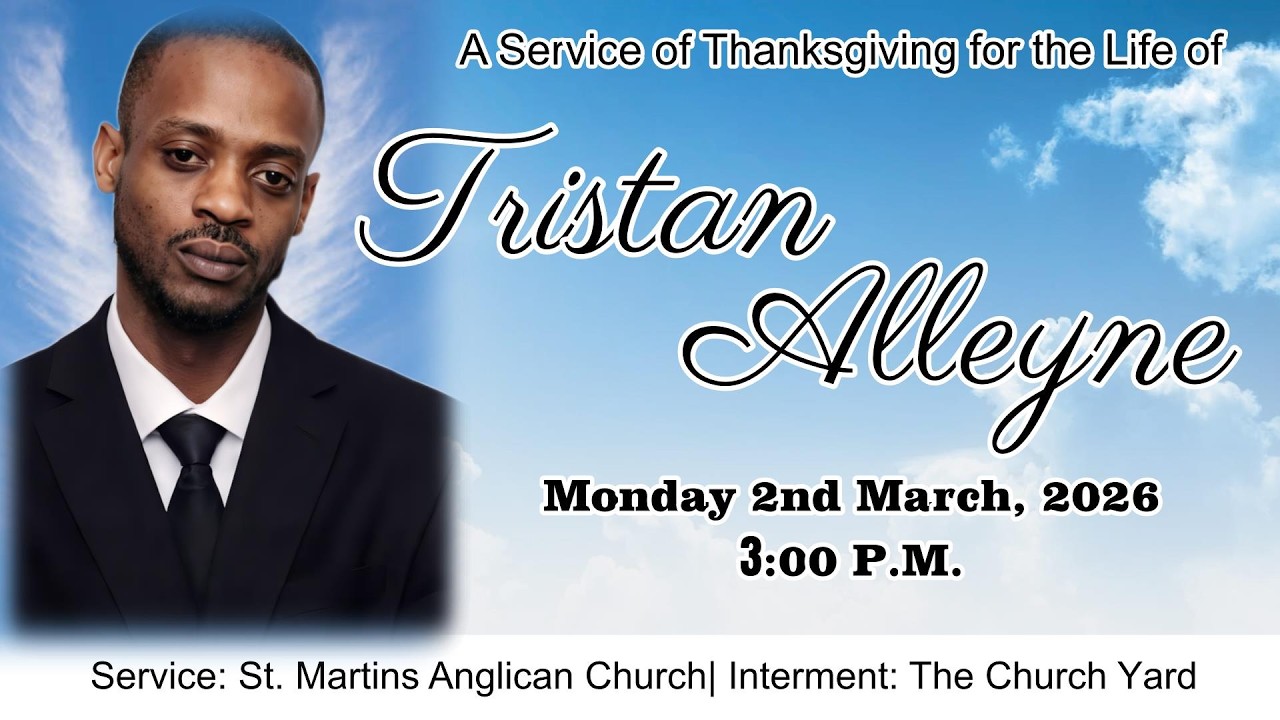 A Service of Thanksgiving for the Life of Tristan Alleyne