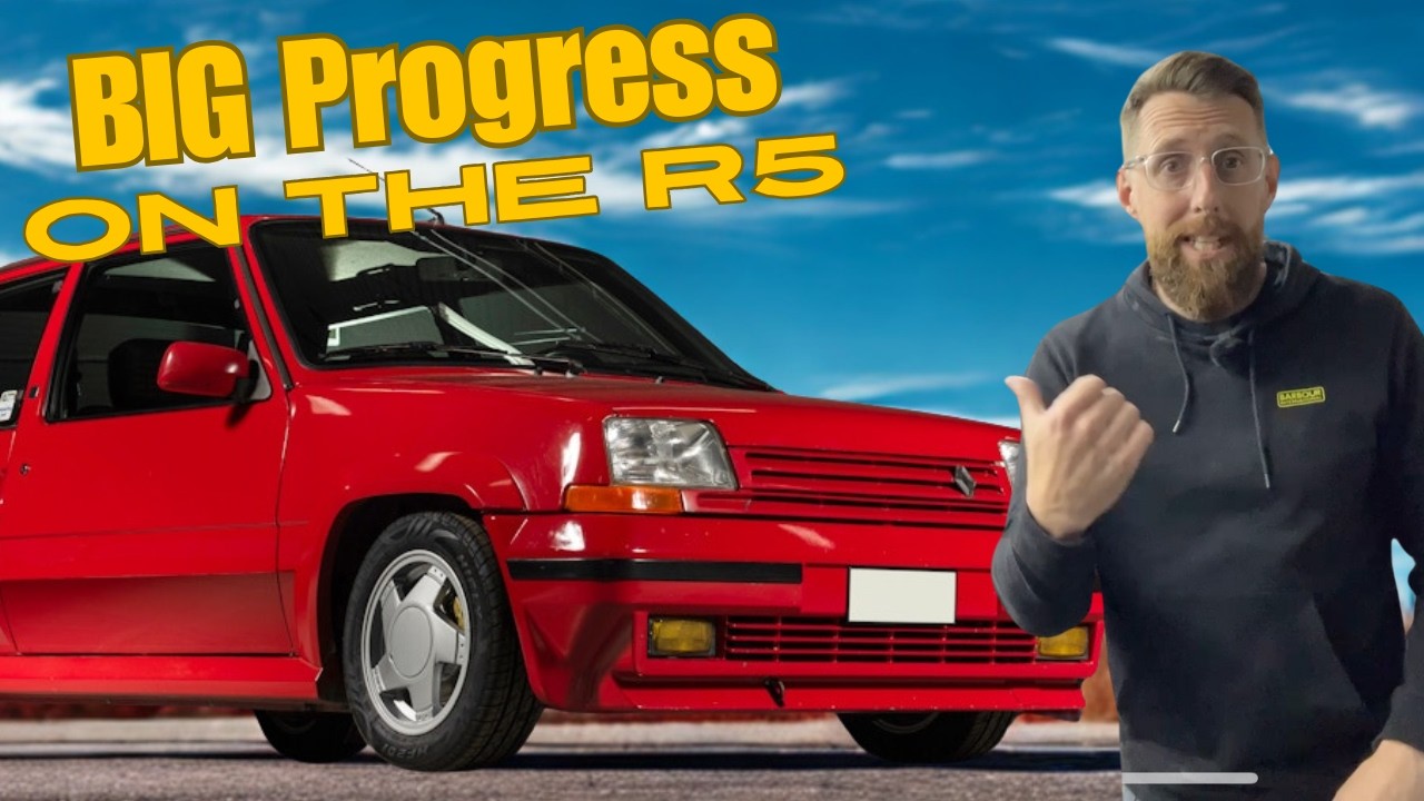 БОЛЬШОЙ ПРОГРЕСС: установлены новые пороги на мой Renault 5 GT Turbo!