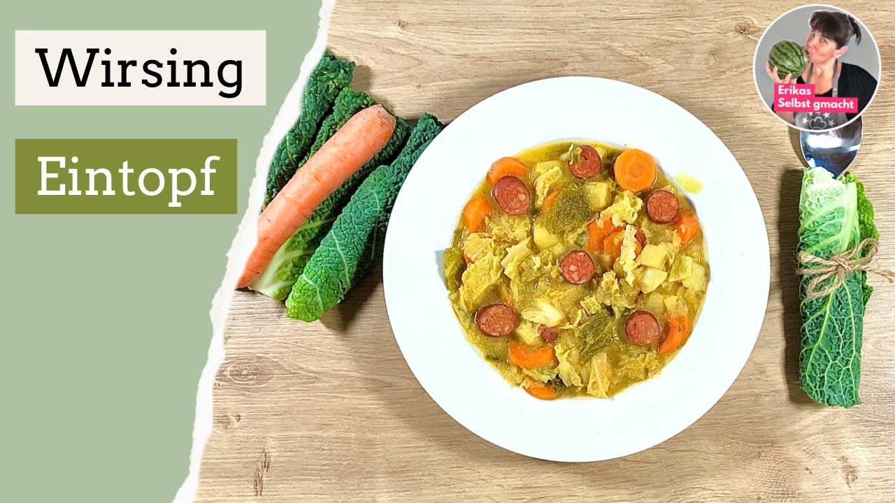 Wirsing Eintopf/ Savoy cabbage stew