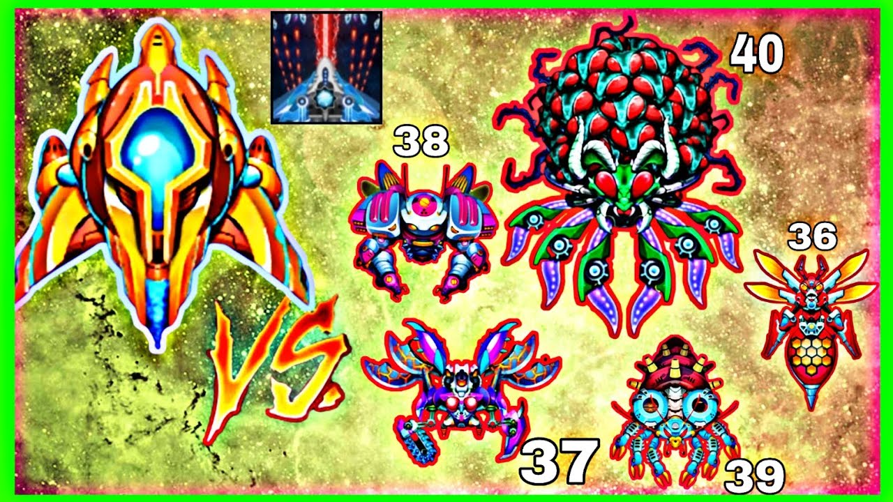 space shooter Leviathan vs boss 40-36 | rocket studio | brown2k2gaming