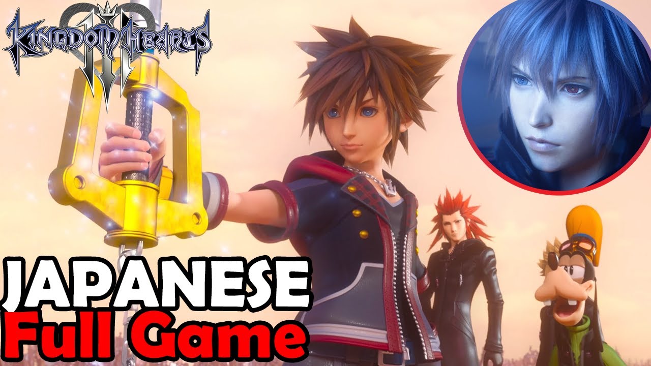 Japanese Full Game Movie 4K | Kingdom Hearts 3+ReMind+Limit Cut (Japanese w/English Subtitles)