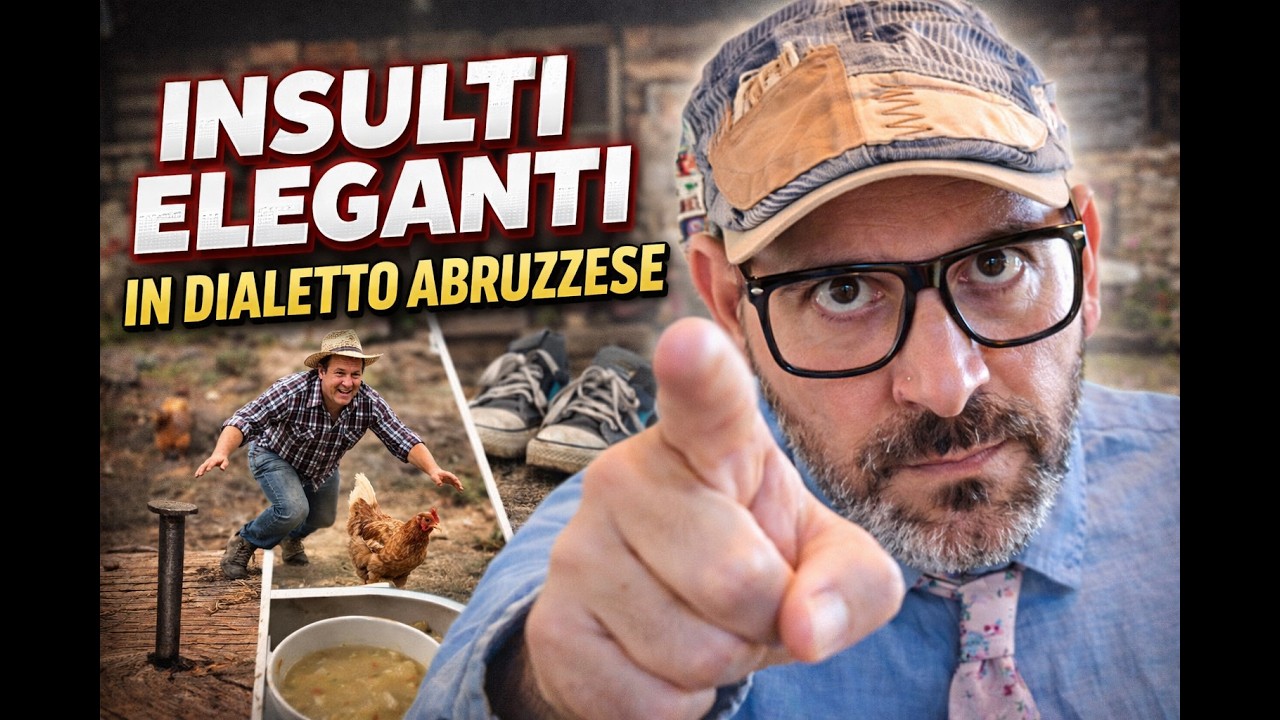 INSULTI eleganti 🎩🤌in dialetto abruzzese #ilpretuziano