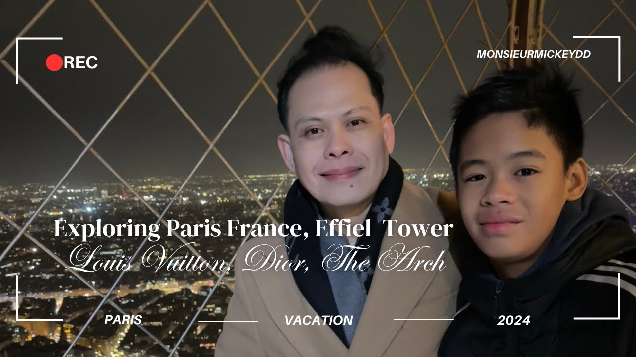 My Paris Holidays Vacation 2024 || Eiffel Tower Moments || Monsieurmickeydd