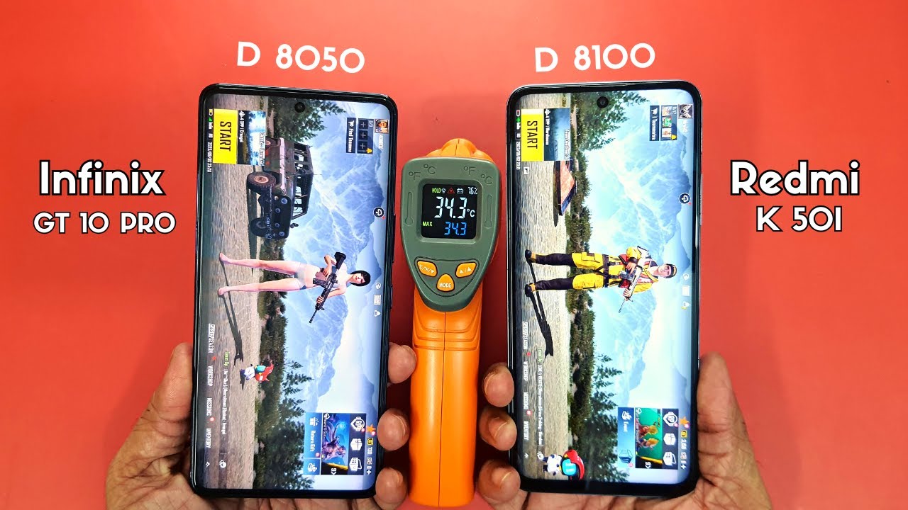 Best Gaming Phone and Performance 👑 | Redmi K50i vs Infinix GT 10 Pro | Battery | Gaming | SpeedTest
