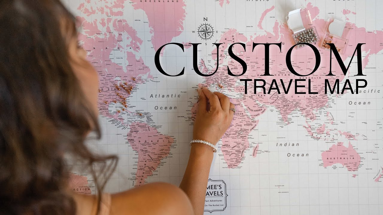 Conquest Maps Review | Personalized Push Pin Maps & Travel Decor Delivered To You