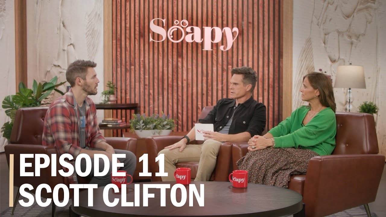 Soapy Episode 11 | Scott Clifton Joins Hosts Rebecca Budig & Greg Rikaart