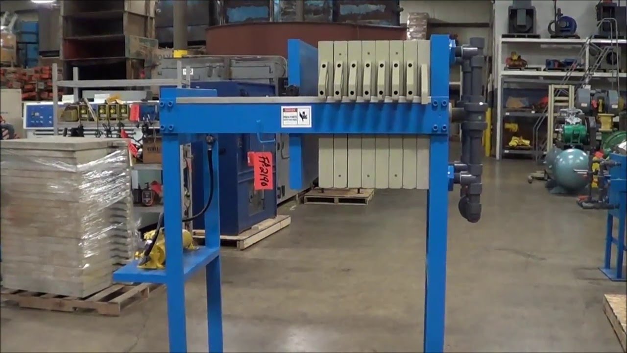 Lanco-Style 2.3 Cubic Foot Manual Filter Press FP2190