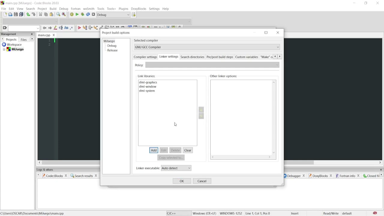 Cómo crear un juego en C++ desde cero usando SFML 🎮 | Tutorial completo paso a paso