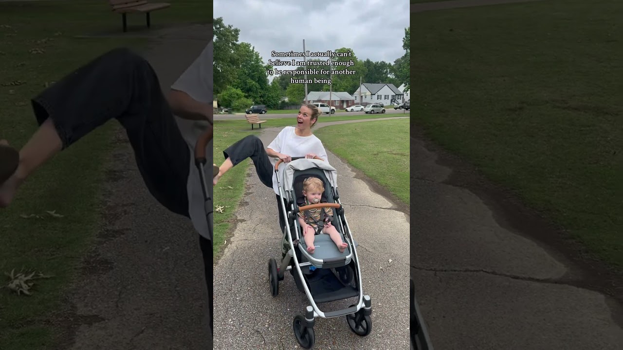 The shoe flyinggggg 😭 #youngmom #firsttimemom #momsoftiktok #momhumor