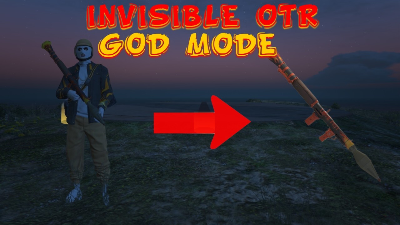 INVISIBLE GOD MODE IN 4:44 minutes NO CUTS!!#gta #glitch #gtaonline #gtav #invisible #godmode #otr