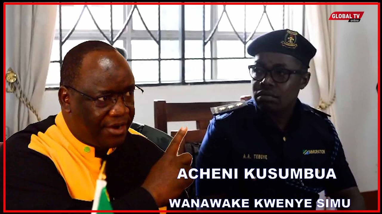 RC MTANDA AWAONYA MAAFISA UHAMIAJI KUSUMBUA WANAWAKE ''MNACHUKUA NAMBA ZA SIMU MNAWAULIZA UKO WAPI''