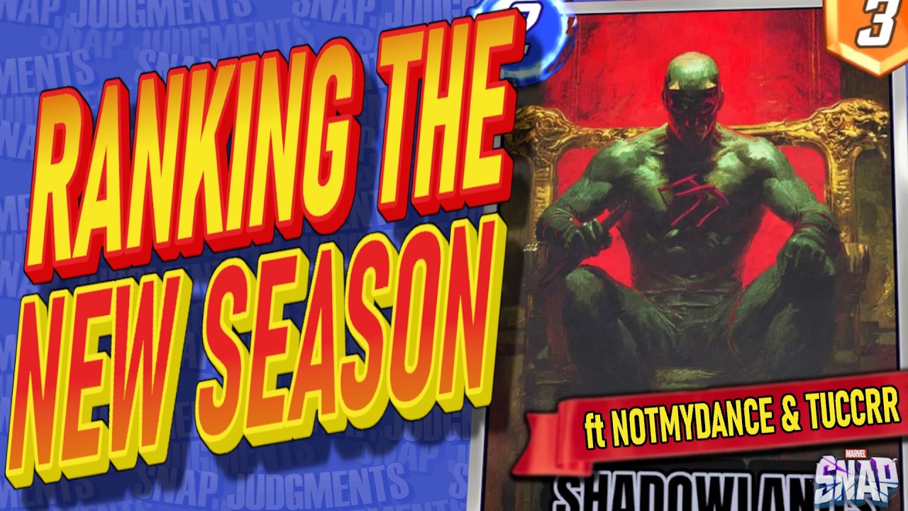 Ranking the BEST of the Daredevil Shadowlands Season! Marvel Snap