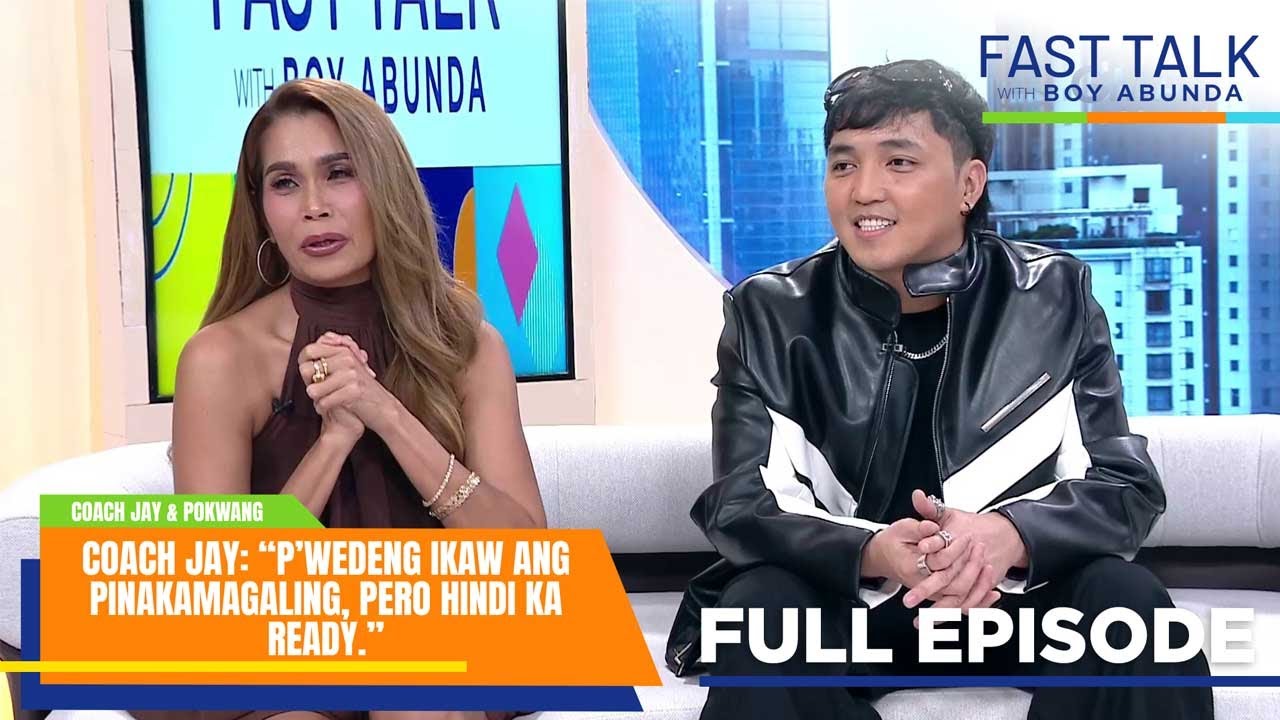 Fast Talk with Boy Abunda: Coach Jay at Pokwang, nagbahagi ng dance journey! (Full Episode 702)
