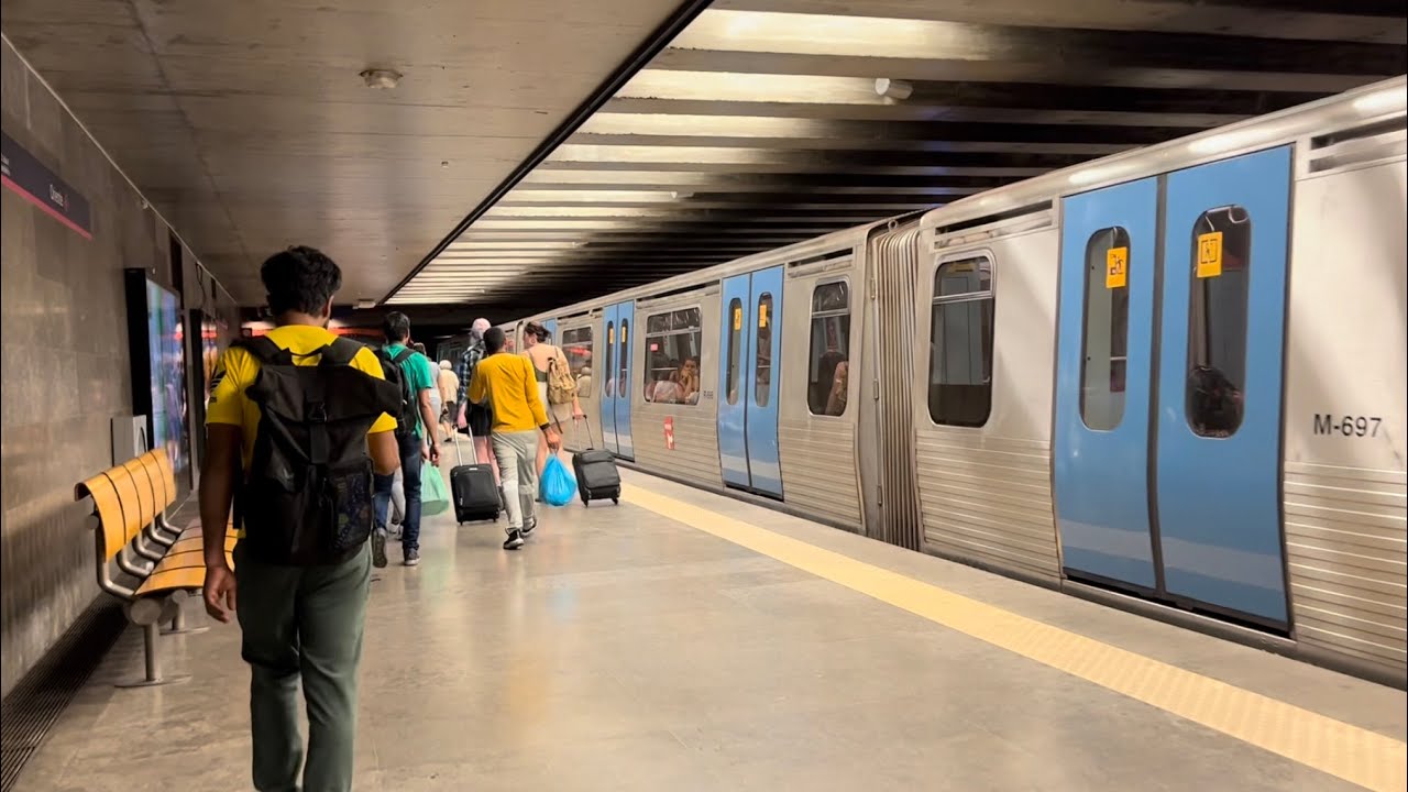 Lisbon metro - Olaias and Oriente stations