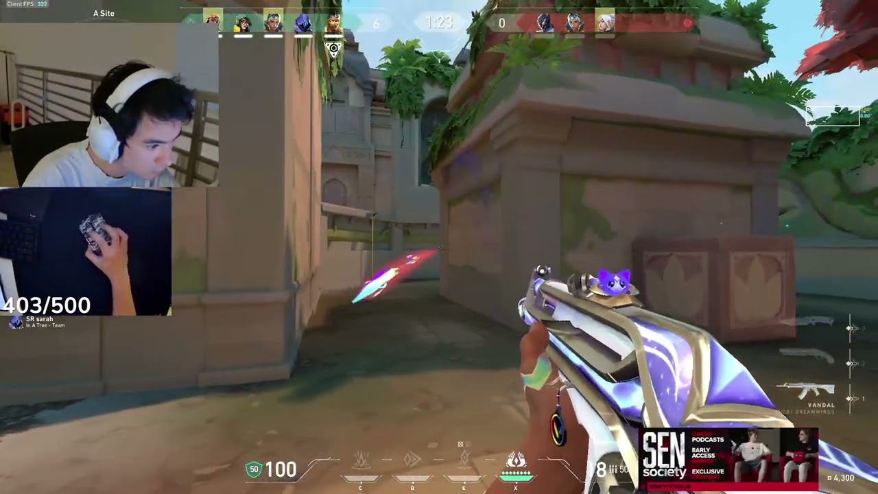 Zekken / VALORANT / Hands cam
