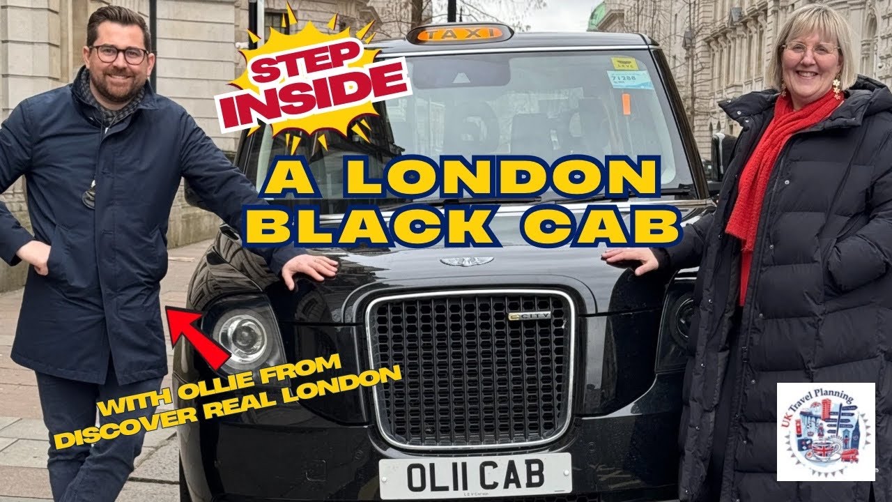 Step Inside a London Black Cab with Discover Real London!