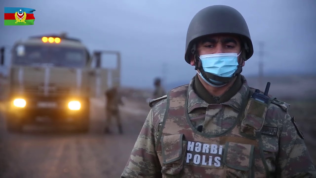 Hərbi polis azad edilmiş ərazilərdə təhlükəsizliyin təmin edilməsində iştirak edir