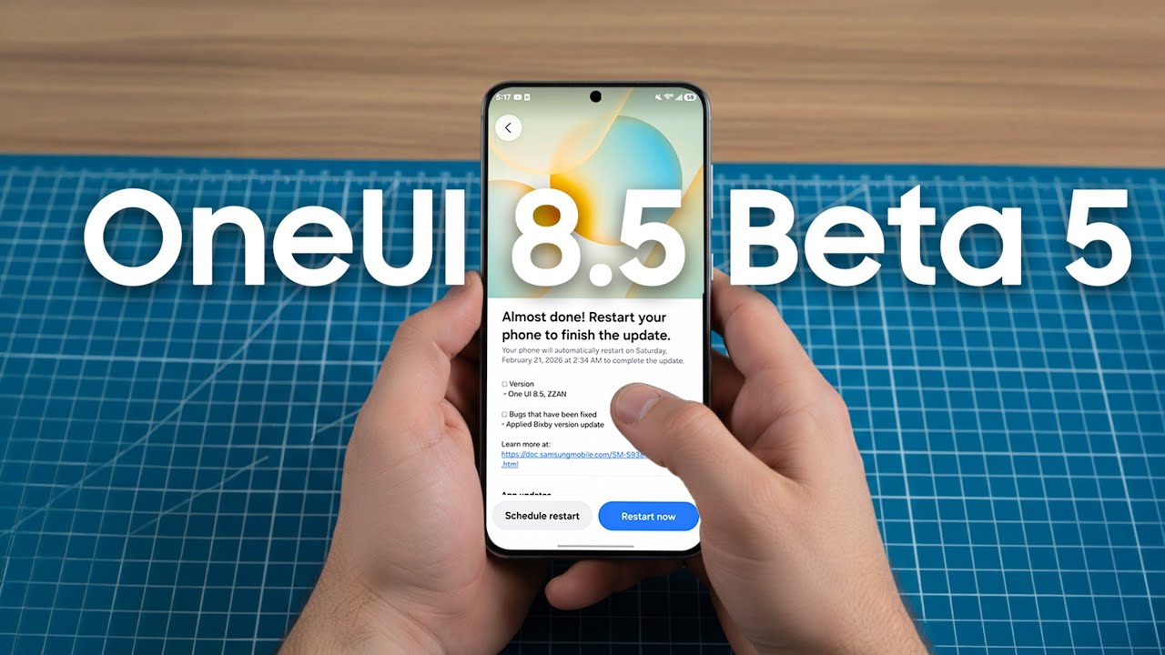 Вышла бета-версия Samsung OneUI 8.5 Beta 5! Что нового?