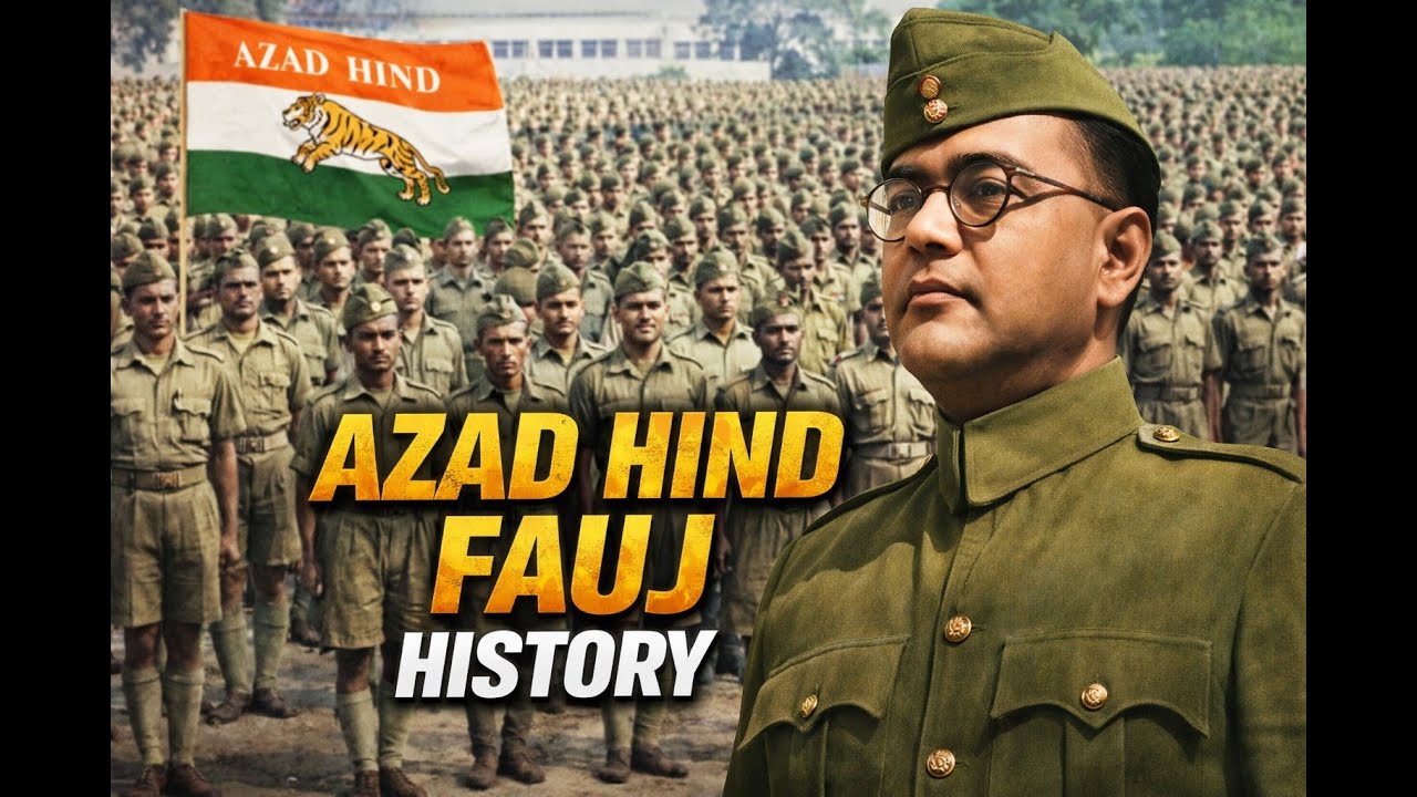 Azad Hind Fauj Full History | Netaji Bose’s Army That Shook the British Empire | INA Documentary