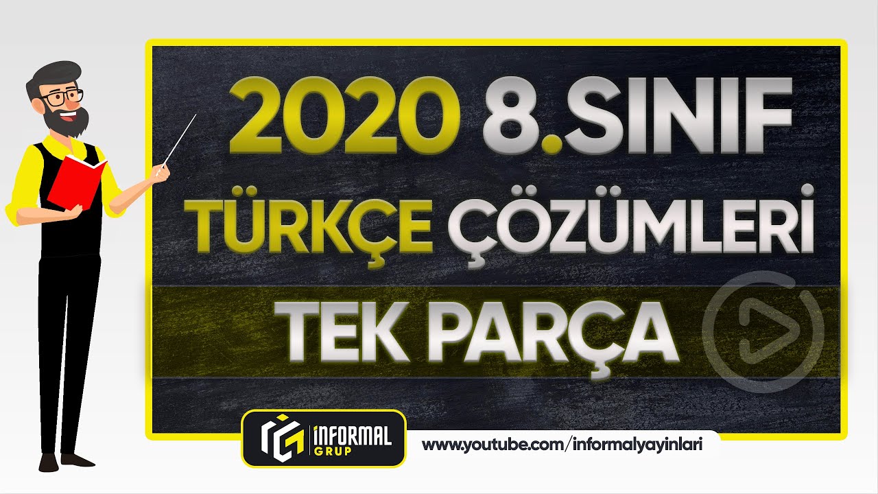 İOKBS 2020 - 8 Sınıf Türkçe Soruları ve Çözümleri | Bursluluk Sınavı