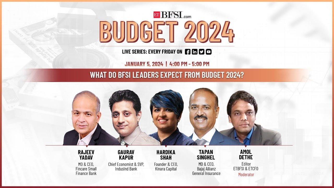 What do BFSI Leaders expect from Union Budget 2024?