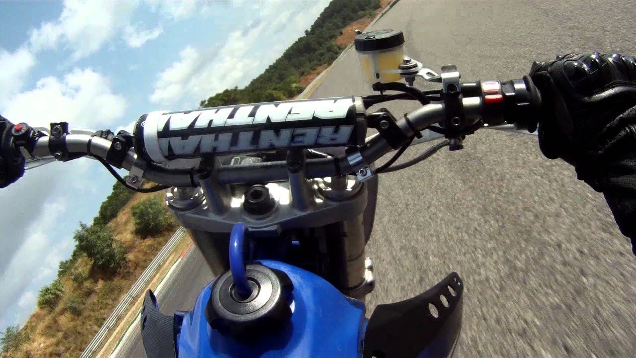 Supermotard WRF450 et KXF450 circuit Ales