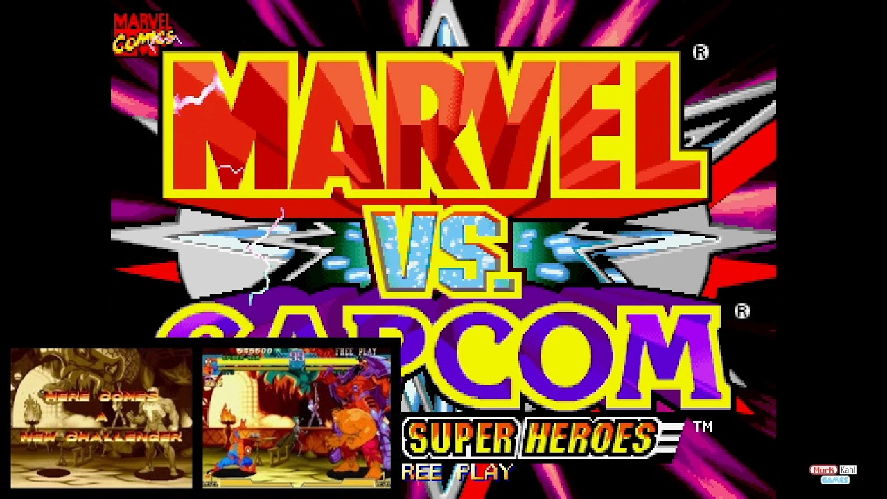 Marvel vs Capcom - (Orange Hulk Secret Character Boss Fight) Full Game Playthrough and Ending. PS4.