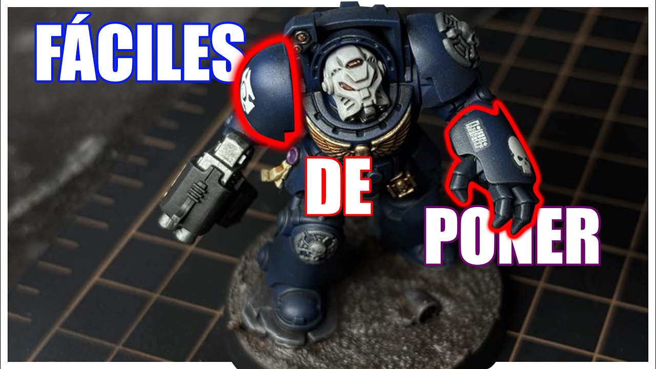 ¿CÓMO poner DECALS perfectas en tus miniaturas de WARHAMMER?