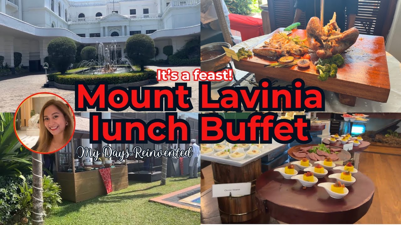 Feast At The Mount Lavinia Lunch Buffet! | Foreigner Life in Sri Lanka