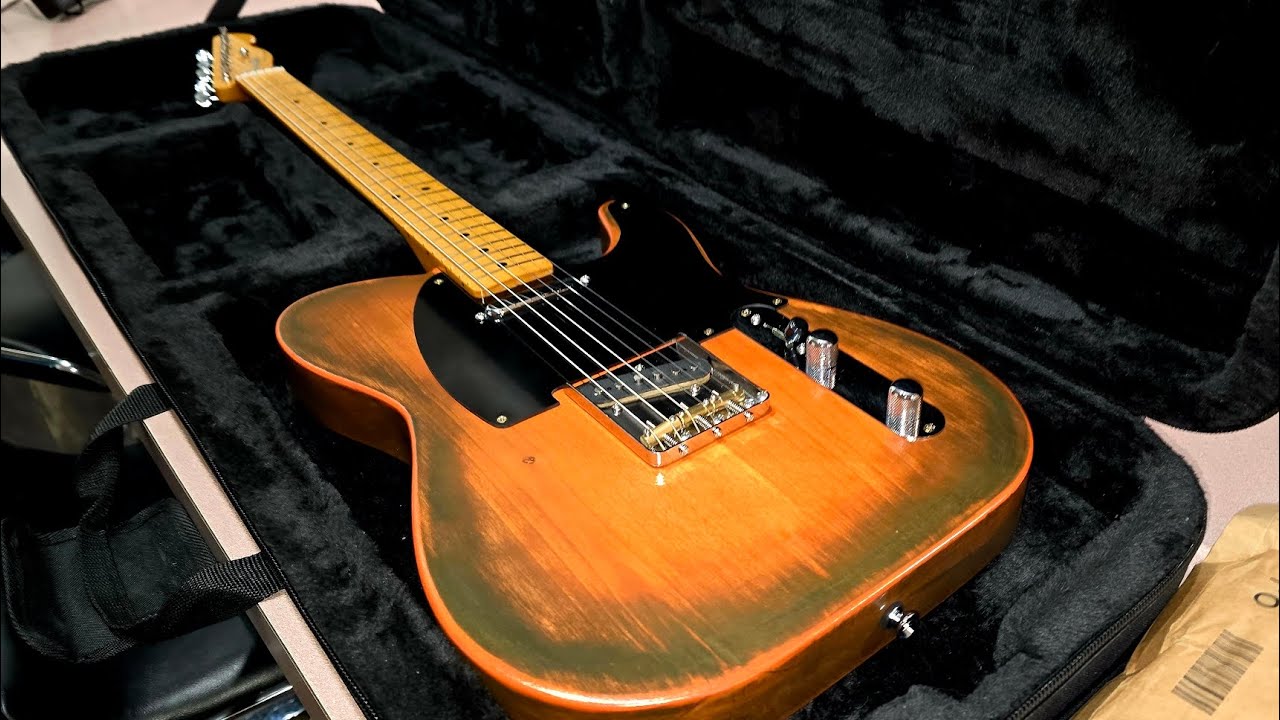 Telecaster Build - Sunburst Relic