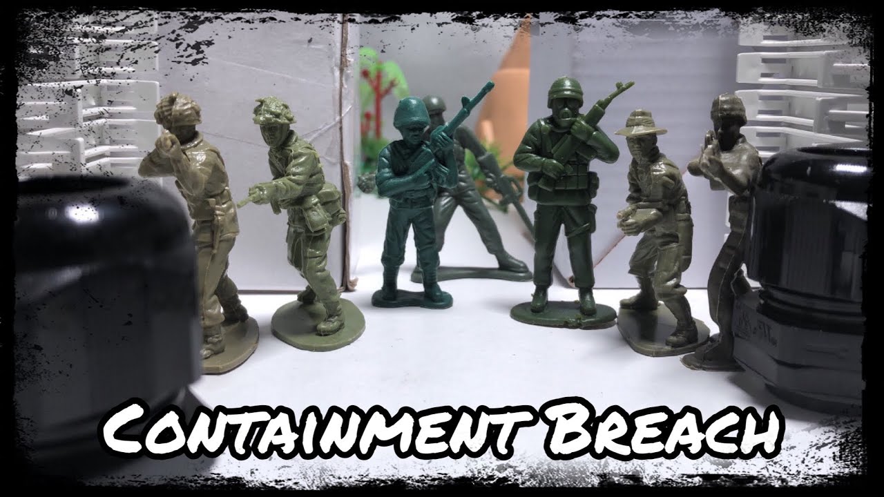 Containment Breach | Army Men Vs Zombies Stop motion | Plastic Warzone Side Story