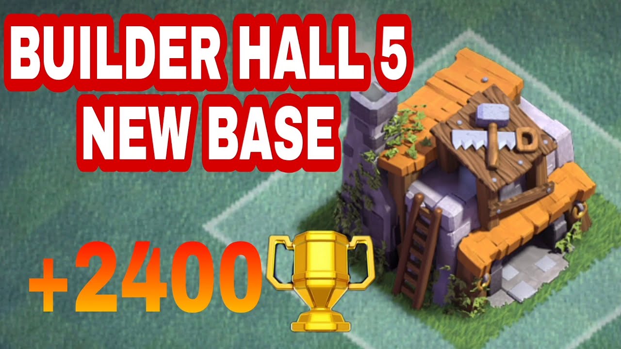 New Builder Hall 5 Base 2021!! Best BH5 Base Clash of Clans | Top Bh5 Base | Trophy Base Bh5 +2400