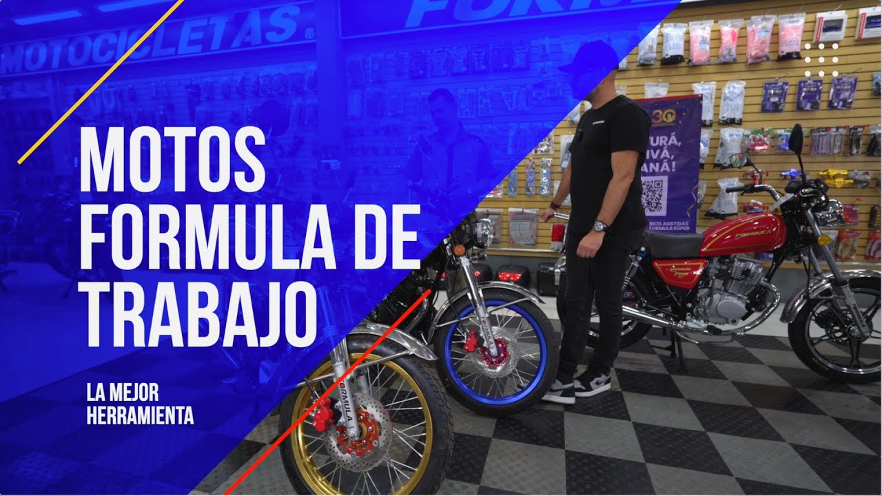 Las Mejores Motos de Trabajo: Nano y Magnum de Motocicletas Fórmula