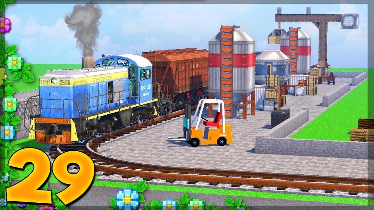 A ESTAÇÃO DE TREM FICOU LINDA! / Fazendinha Automática 2 #29